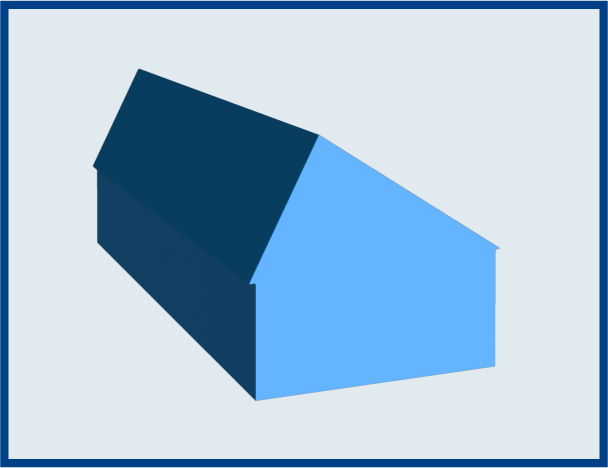 Saltbox Roof Type